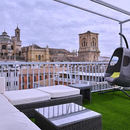 Apartmán Atico Panorama Catedral Granada Exteriér fotografie