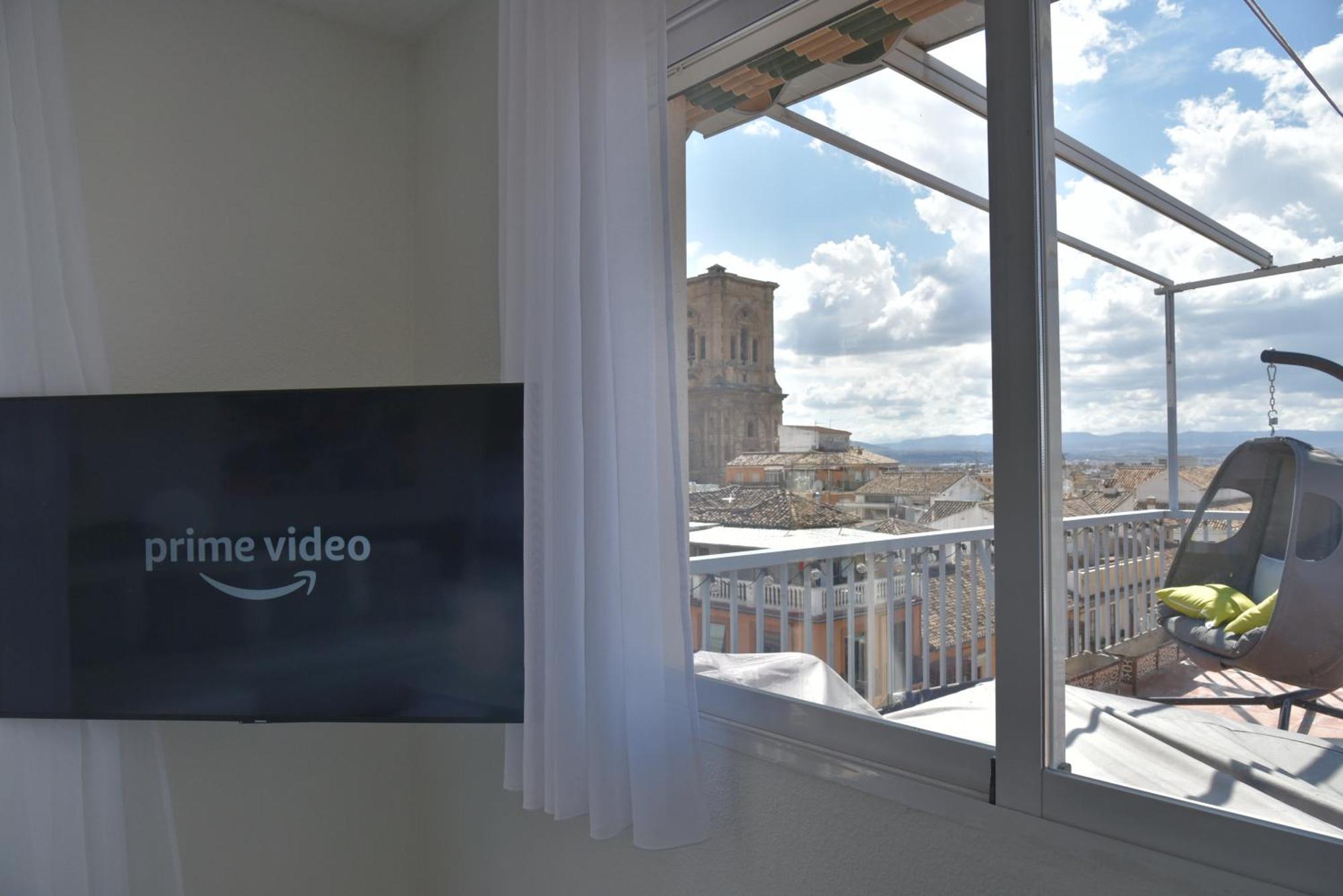 Apartmán Atico Panorama Catedral Granada Exteriér fotografie