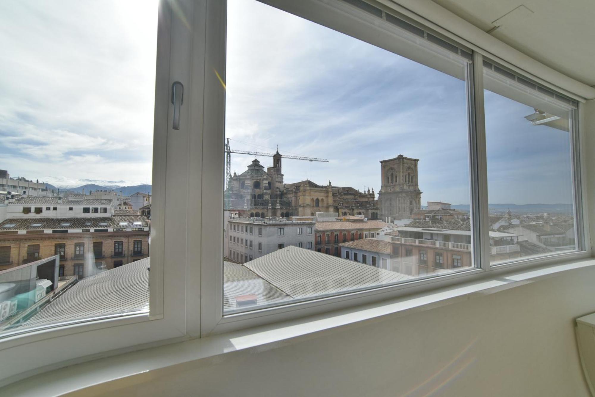 Apartmán Atico Panorama Catedral Granada Exteriér fotografie