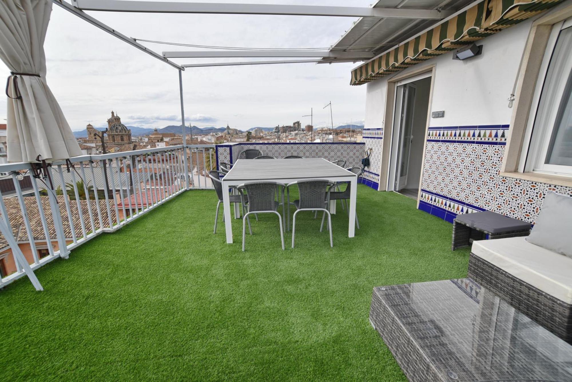 Apartmán Atico Panorama Catedral Granada Exteriér fotografie