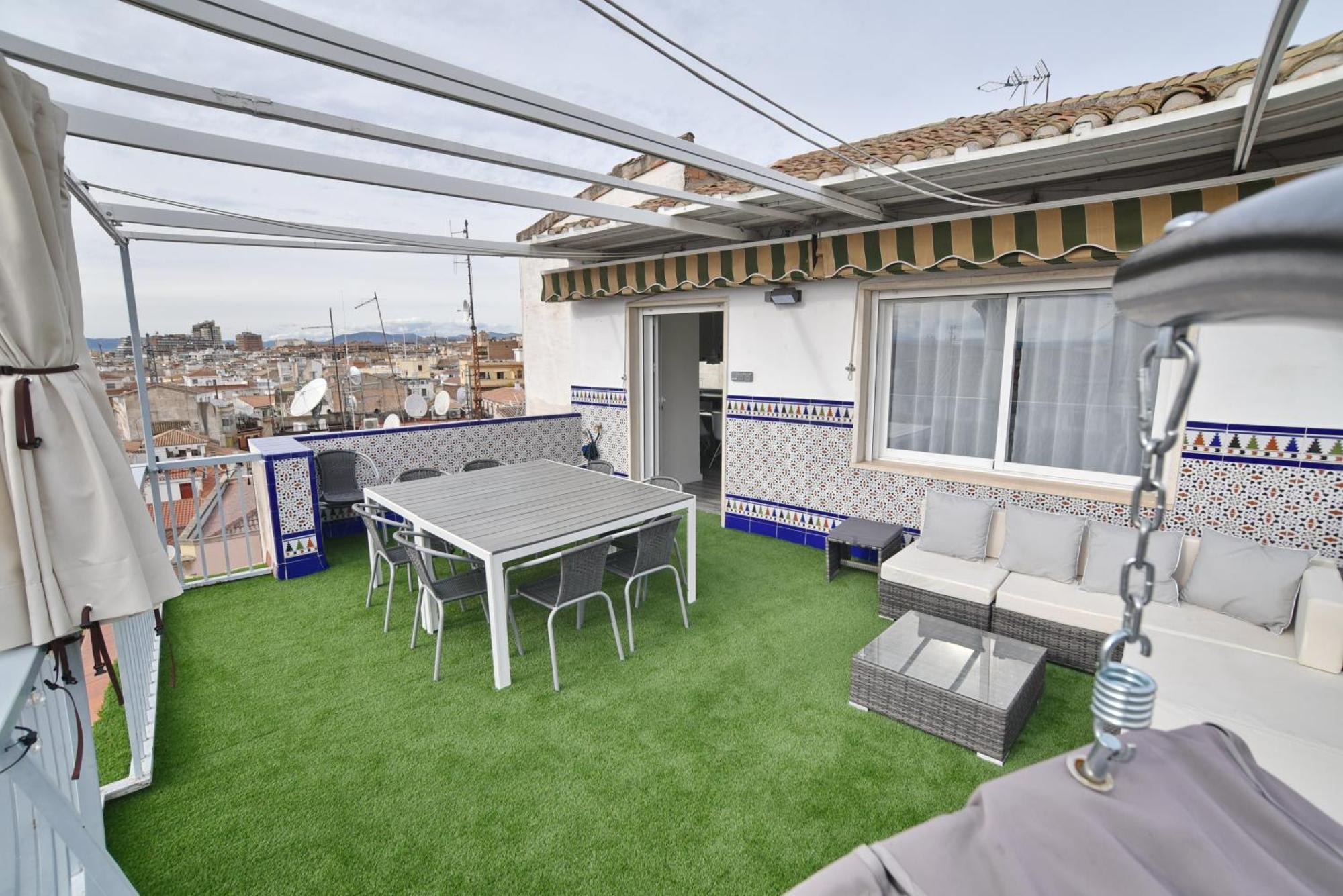 Apartmán Atico Panorama Catedral Granada Exteriér fotografie